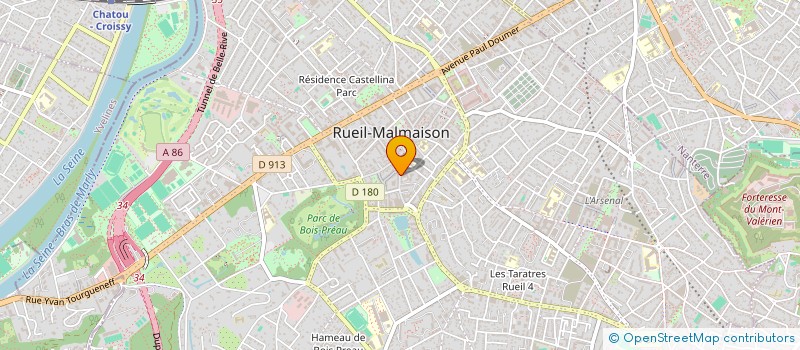 localisation de l'entreprise MONSIEUR DOMINIQUE BOUCHER à RUEIL-MALMAISON