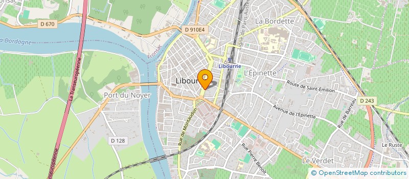 localisation de l'entreprise MONSIEUR DOMINIQUE BOUCHERIT  LIBOURNE