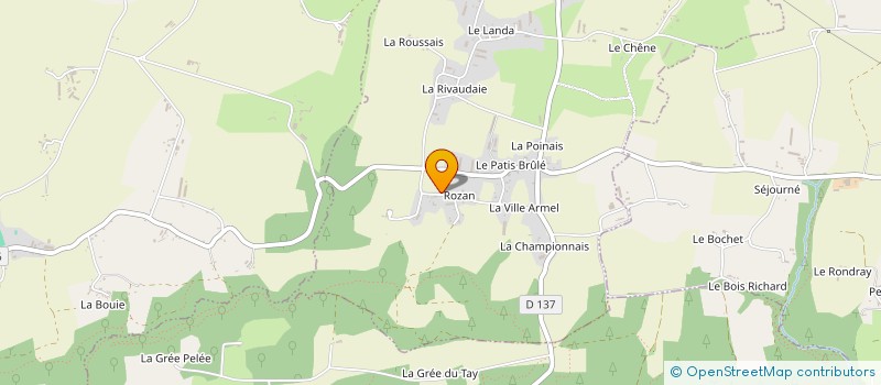 localisation de l'entreprise MONSIEUR DOMINIQUE BOUDOU à SAINT-GORGON