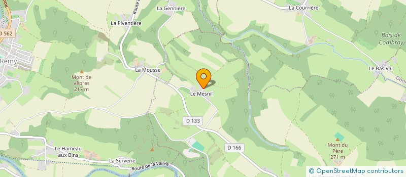 localisation de l'entreprise MONSIEUR DOMINIQUE BOUET à THURY-HARCOURT-LE-HOM