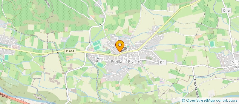 localisation de l'entreprise MONSIEUR DOMINIQUE BOUILLIER  PEZILLA-LA-RIVIERE