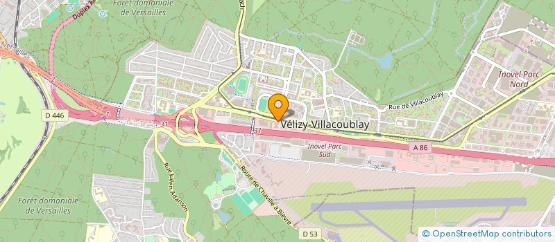 localisation de l'entreprise MONSIEUR DOMINIQUE BOUISSOU à VELIZY-VILLACOUBLAY