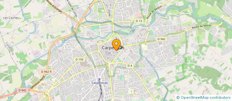 localisation de l'entreprise MONSIEUR DOMINIQUE BOUJU à CARPENTRAS