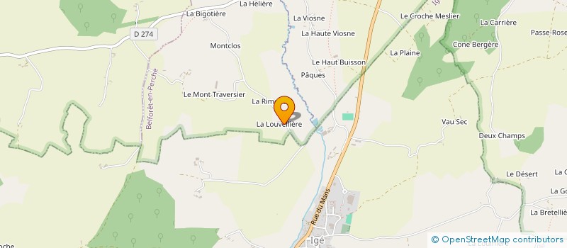 localisation de l'entreprise MONSIEUR DOMINIQUE BOULAY à BELFORET-EN-PERCHE