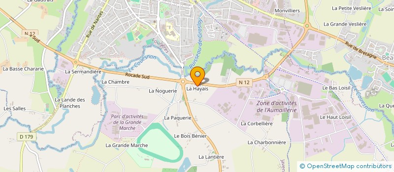 localisation de l'entreprise MONSIEUR DOMINIQUE BOURDIN à ROMAGNE