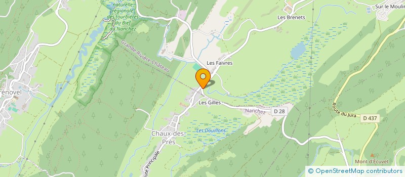 localisation de l'entreprise MONSIEUR DOMINIQUE BOURGEOIS-REPUBLIQUE  NANCHEZ