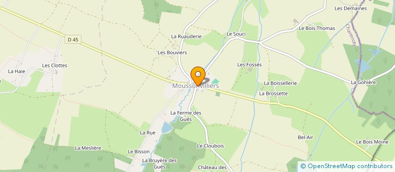 localisation de l'entreprise MONSIEUR DOMINIQUE BOURGERIE à TOUROUVRE AU PERCHE