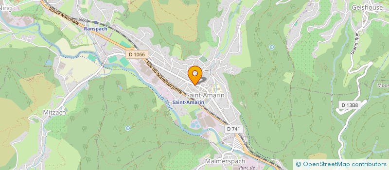 localisation de l'entreprise MONSIEUR DOMINIQUE BOURGOIS à SAINT-AMARIN