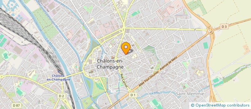 localisation de l'entreprise MONSIEUR DOMINIQUE BOURSIN  CHALONS-EN-CHAMPAGNE