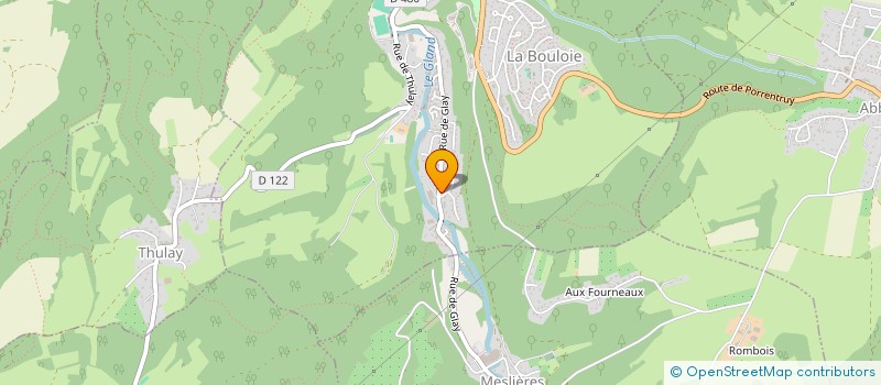 localisation de l'entreprise MONSIEUR DOMINIQUE BOUTER  HERIMONCOURT