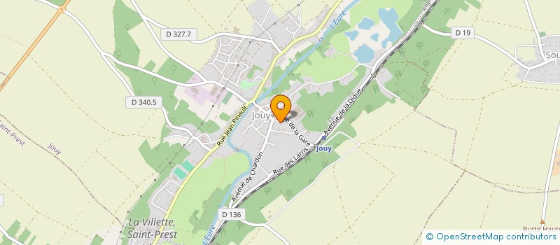 localisation de l'entreprise MONSIEUR DOMINIQUE BOUTFOL à JOUY