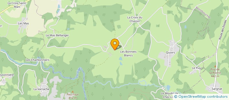localisation de l'entreprise MONSIEUR DOMINIQUE BOUTHILLON à SAINT-PIERRE-CHERIGNAT