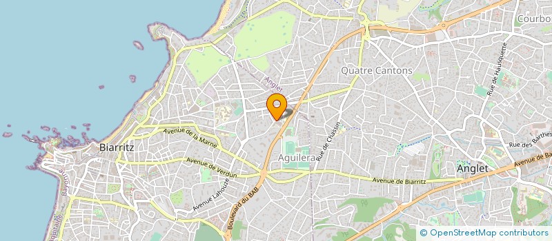 localisation de l'entreprise MONSIEUR DOMINIQUE BOYER à BIARRITZ