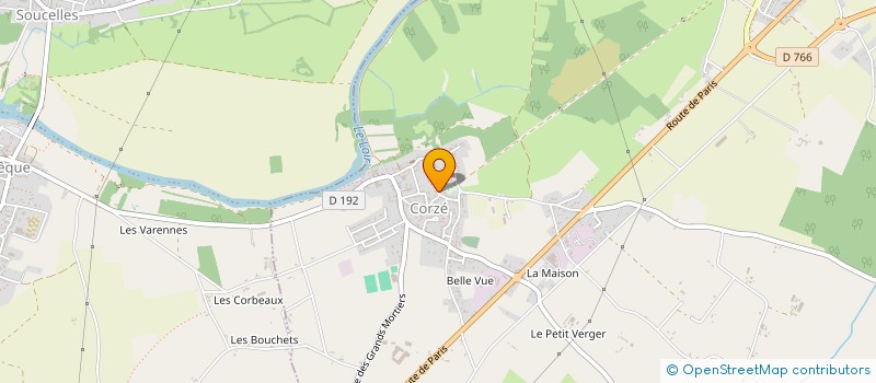 localisation de l'entreprise MONSIEUR DOMINIQUE BRANCHEREAU à LOIRE-AUTHION