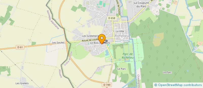 localisation de l'entreprise MONSIEUR DOMINIQUE BRAULT  BRASLOU