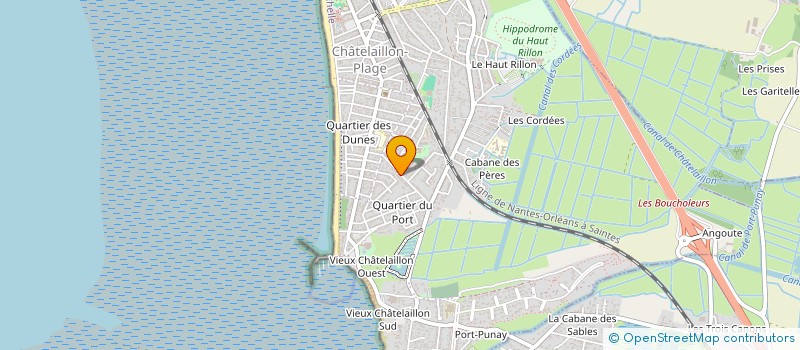 localisation de l'entreprise MONSIEUR DOMINIQUE BRETON à CHATELAILLON-PLAGE