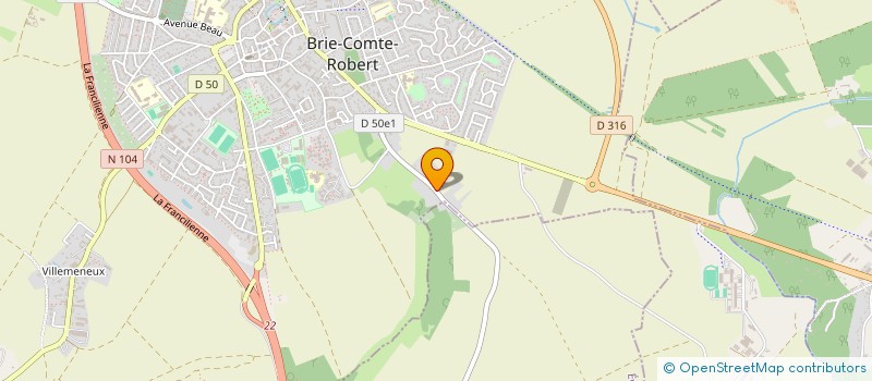 localisation de l'entreprise MONSIEUR DOMINIQUE BREUIL à BRIE-COMTE-ROBERT