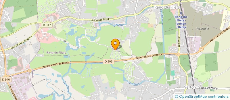 localisation de l'entreprise MONSIEUR DOMINIQUE BRIDENNE  VERTON