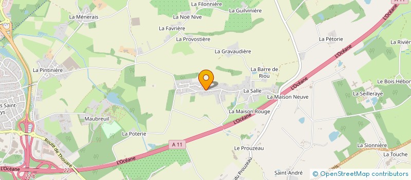 localisation de l'entreprise MONSIEUR DOMINIQUE BRIDON à CARQUEFOU