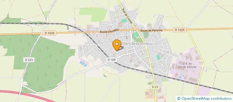 localisation de l'entreprise MONSIEUR DOMINIQUE BRIDOUX à VILLERS-BRETONNEUX