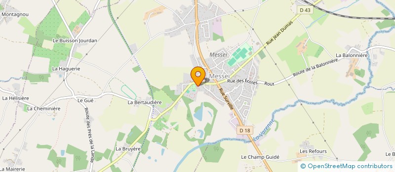 localisation de l'entreprise MONSIEUR DOMINIQUE BRIERE à SAINT-ANDRE-DE-MESSEI