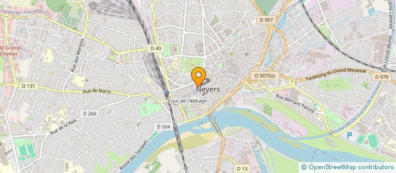 localisation de l'entreprise MONSIEUR DOMINIQUE BRIEY à NEVERS