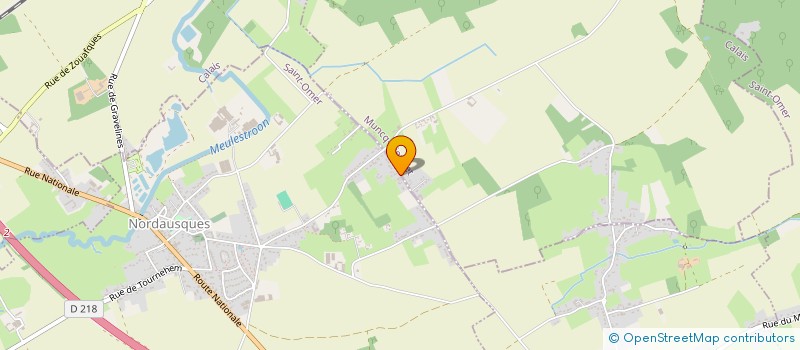 localisation de l'entreprise MONSIEUR DOMINIQUE BRIEZ  NORDAUSQUES