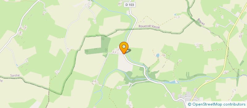 localisation de l'entreprise MONSIEUR DOMINIQUE BROSSE  PARENNES