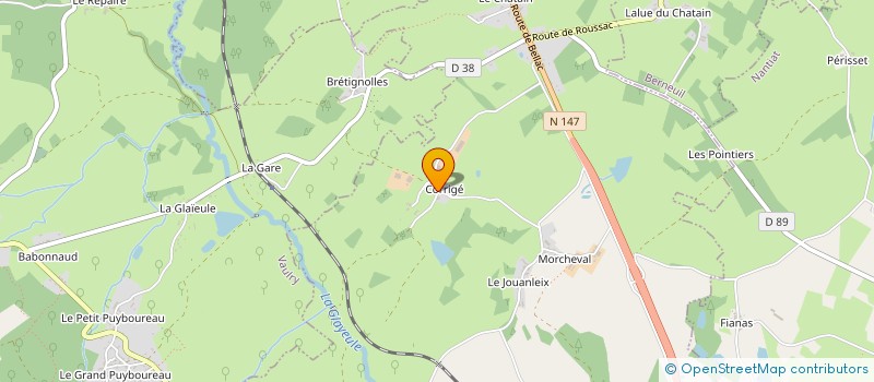localisation de l'entreprise MONSIEUR DOMINIQUE BROSSET à CHAMBORET