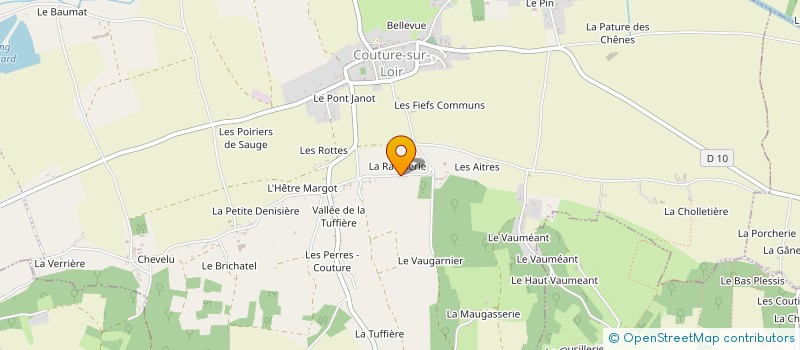 localisation de l'entreprise MONSIEUR DOMINIQUE BROSSIER à VALLEE-DE-RONSARD