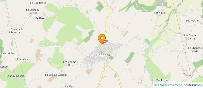 localisation de l'entreprise MONSIEUR DOMINIQUE BROUARD  HENANSAL