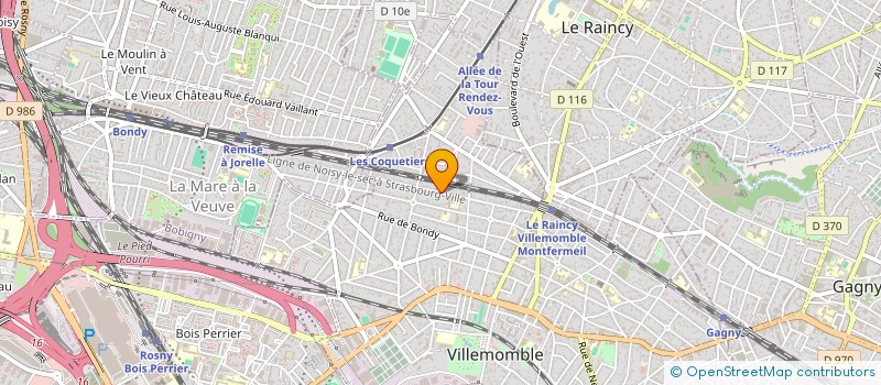 localisation de l'entreprise MONSIEUR DOMINIQUE BROUTE  VILLEMOMBLE