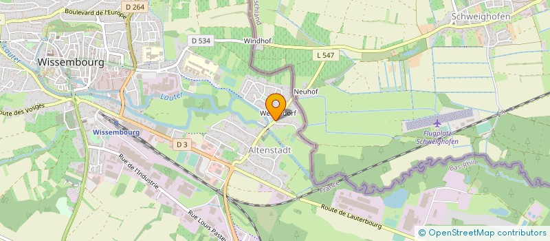 localisation de l'entreprise MONSIEUR DOMINIQUE BRUG  CLEEBOURG