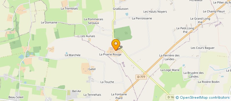 localisation de l'entreprise MONSIEUR DOMINIQUE BRULE  BRIE