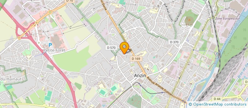 localisation de l'entreprise MONSIEUR DOMINIQUE BUCHEZ  ANZIN