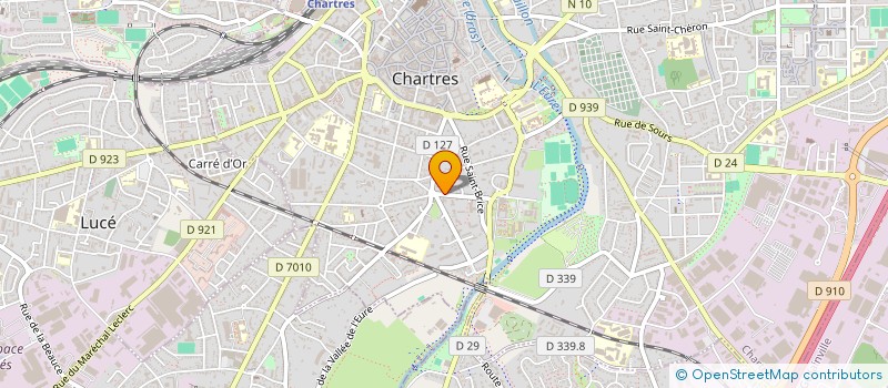 localisation de l'entreprise MONSIEUR DOMINIQUE BUISSON à CHARTRES