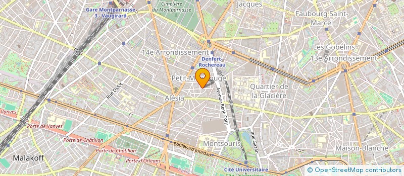 localisation de l'entreprise MONSIEUR DOMINIQUE BULLIARD à PARIS