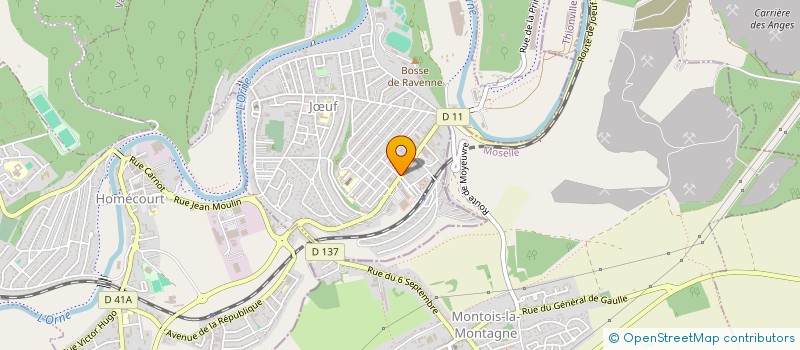 localisation de l'entreprise MONSIEUR DOMINIQUE BUONO  JUF