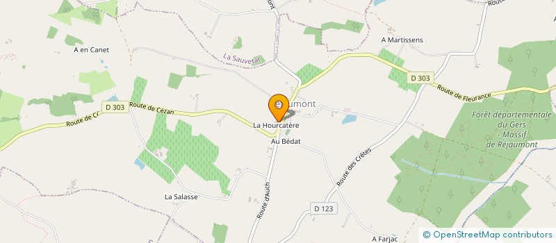 localisation de l'entreprise MONSIEUR DOMINIQUE CABIRAN à MIREPOIX