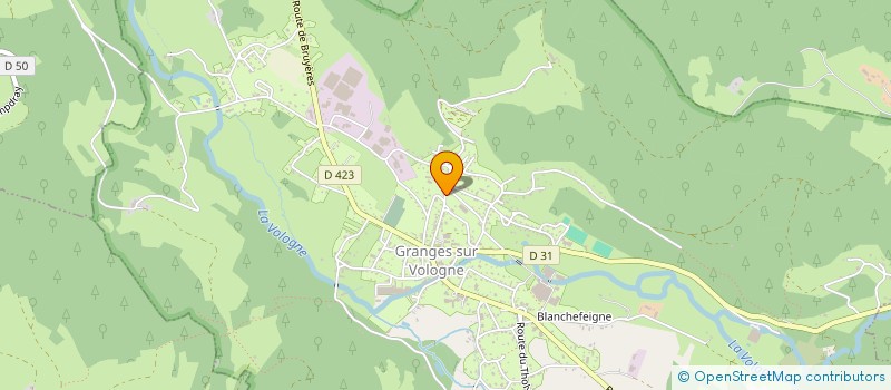 localisation de l'entreprise MONSIEUR DOMINIQUE CABLE à GRANGES-AUMONTZEY