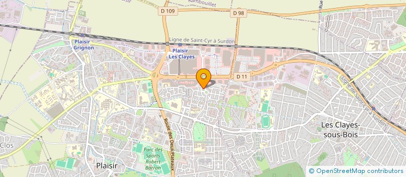 localisation de l'entreprise MONSIEUR DOMINIQUE CABRAL  PLAISIR