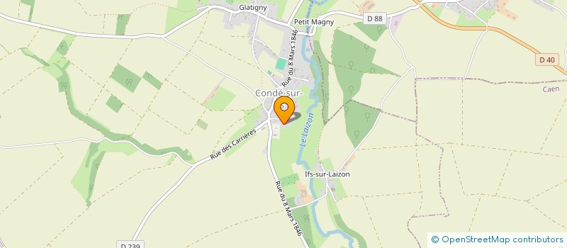 localisation de l'entreprise MONSIEUR DOMINIQUE CACHELOU  CONDE-SUR-IFS