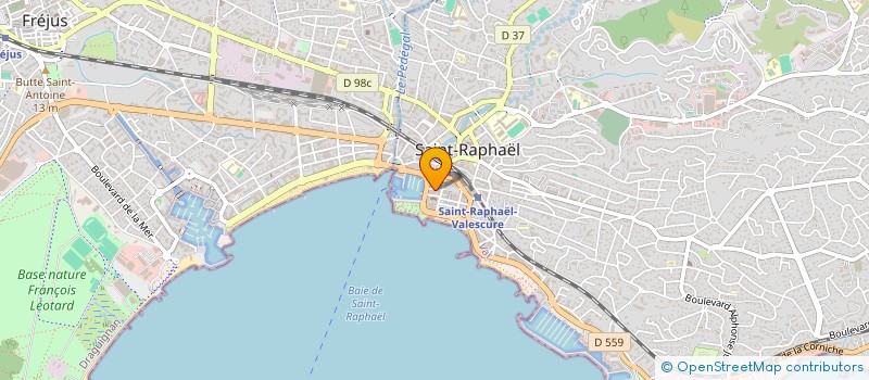 localisation de l'entreprise MONSIEUR DOMINIQUE CAILLAUD  SAINT-RAPHAEL