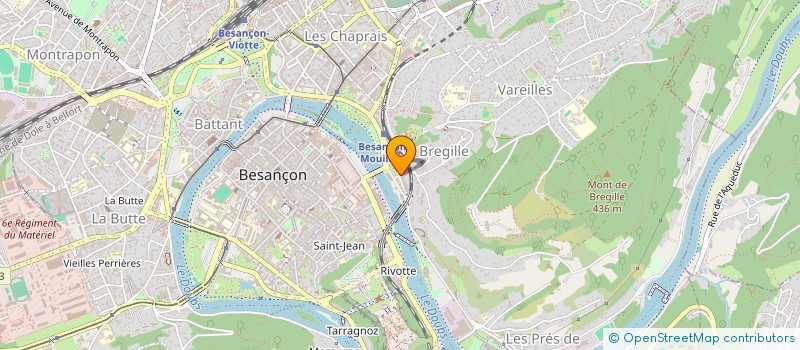 localisation de l'entreprise MONSIEUR DOMINIQUE CAILLE à BESANCON