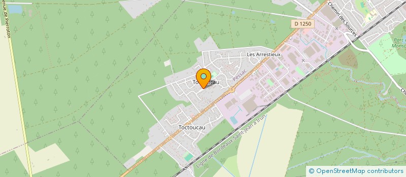 localisation de l'entreprise MONSIEUR DOMINIQUE CAILLOCE à PESSAC