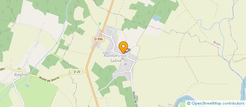 localisation de l'entreprise MONSIEUR DOMINIQUE CAIRE à AUVILLARS-SUR-SAONE