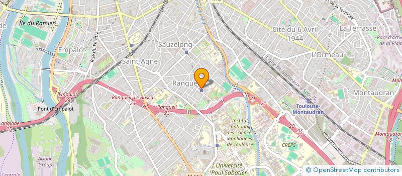 localisation de l'entreprise MONSIEUR DOMINIQUE CALAZEL à TOULOUSE