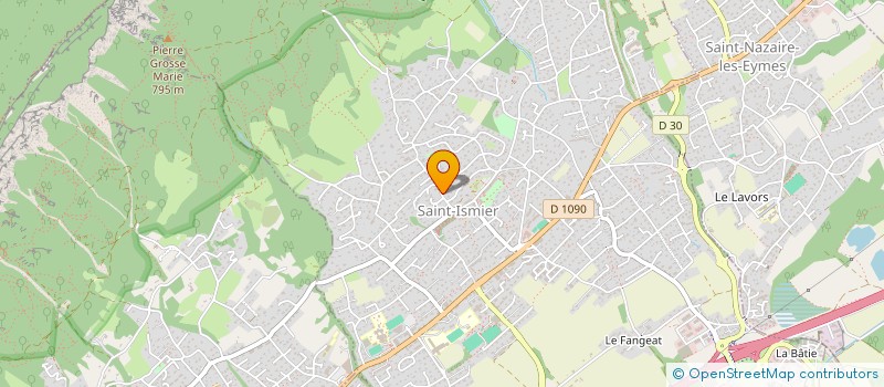 localisation de l'entreprise MONSIEUR DOMINIQUE CAMPION  SAINT-ISMIER