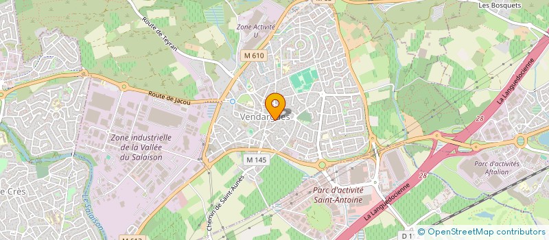 localisation de l'entreprise MONSIEUR DOMINIQUE CAMPOY à VENDARGUES