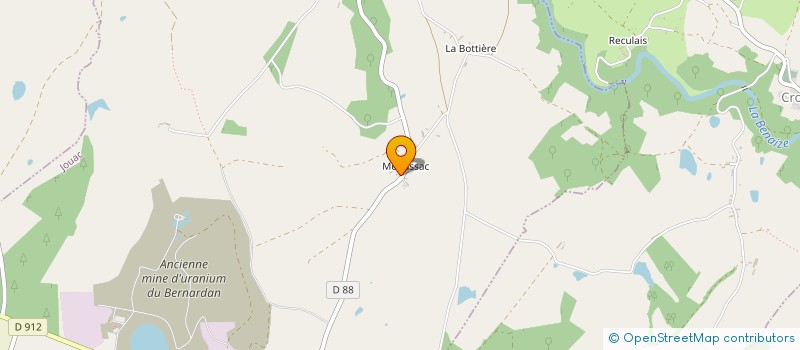 localisation de l'entreprise MONSIEUR DOMINIQUE CAMUS à JOUAC
